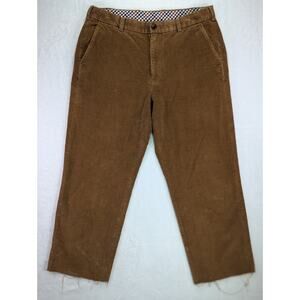 Brooks Brothers 346 Advantage Corduroy Cutt Off Chinos 35W 30L (35W 26L Fit)